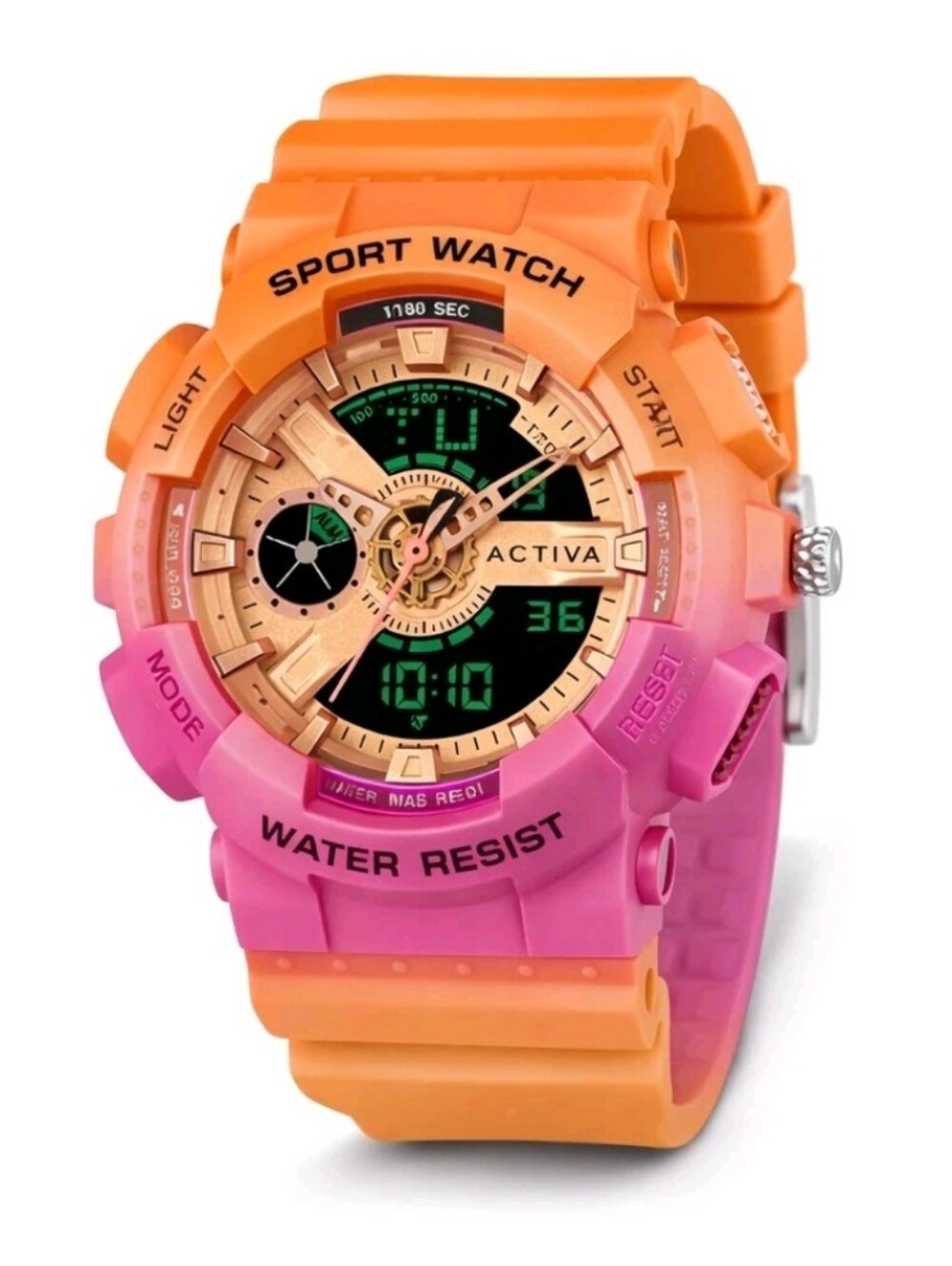 NWT Activa X Invicta Mens Watch Pixel A Tequila Sunrise ACW499-014 Unisex 50mm